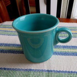 Fiestaware Tom & Jerry Ring Handle Mug TURQUOISE Fiesta Ware Homer Laughlin MUG